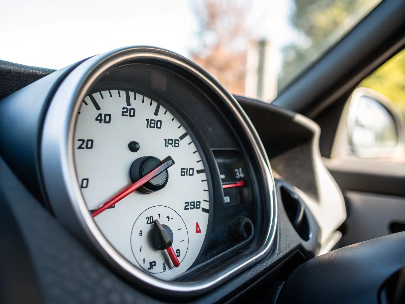 A digital illustration depicting a fuel gauge with a customizable setting dial, symbolizing tailored fuel solutions for production companies.